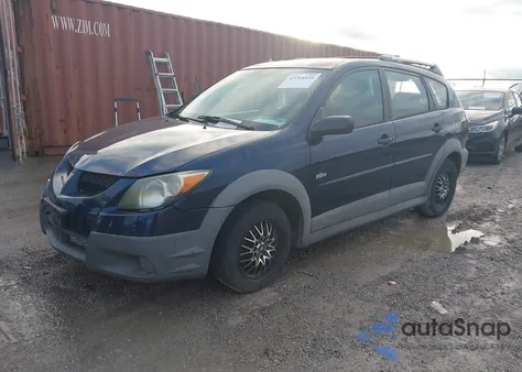2003 Pontiac Vibe из США, поврежденный, VIN 5Y2SL62853Z417071